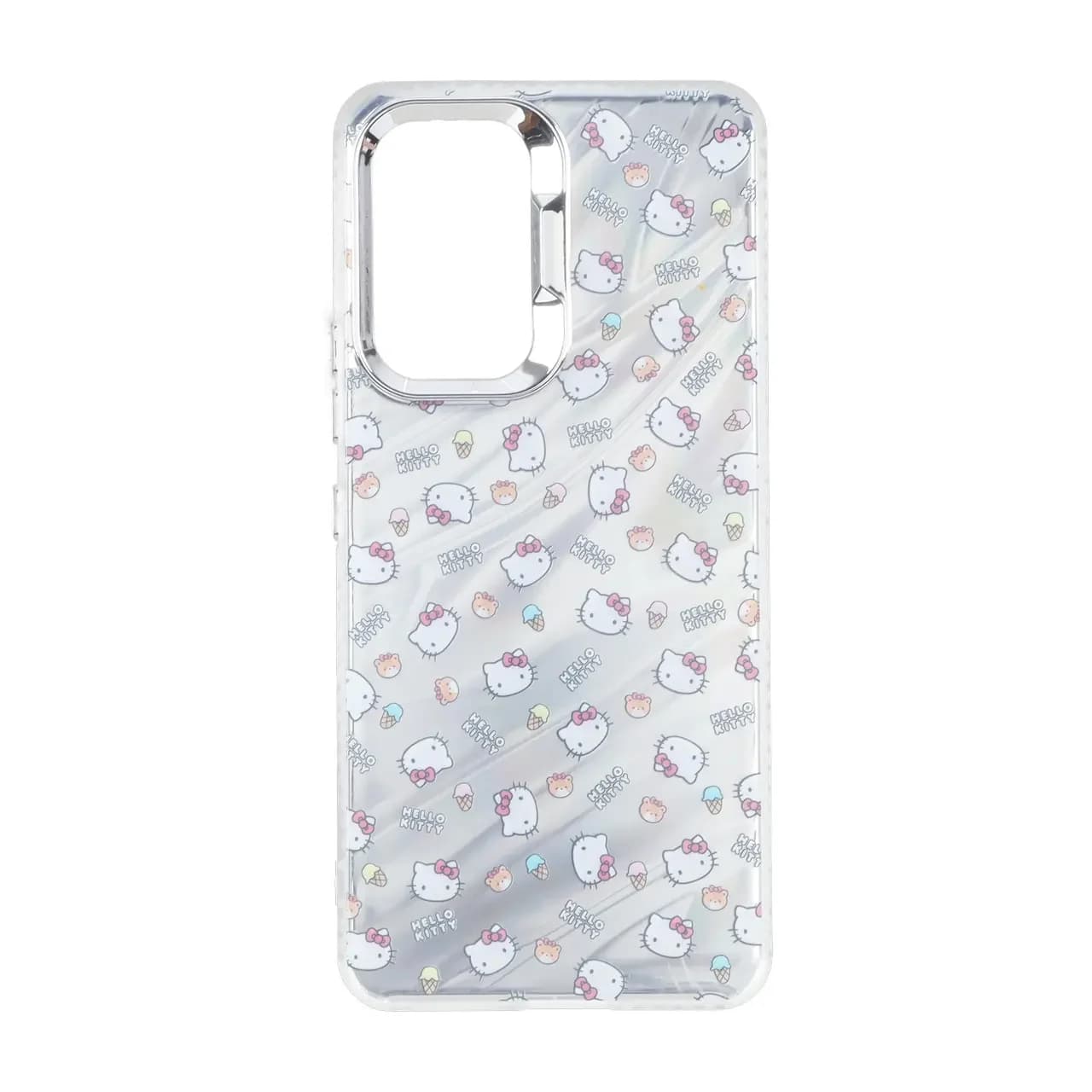قاب Pucker هفت رنگ دور ژله ای مات لنز کروم Samsung Galaxy A53 — تصویر ۲