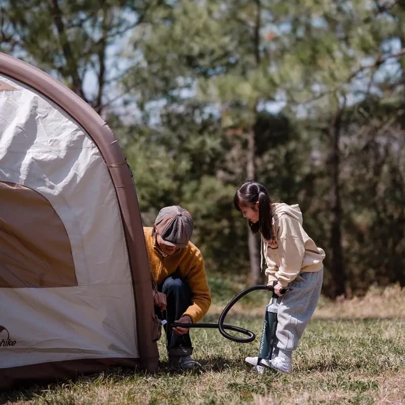چادر کمپینگ بادی نیچرهایک 3 به 4 نفره – انگو Naturehike Ango Air Inflatable Tent — تصویر ۵