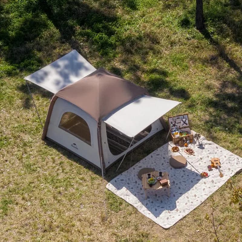 چادر کمپینگ بادی نیچرهایک 3 به 4 نفره – انگو Naturehike Ango Air Inflatable Tent — تصویر ۶