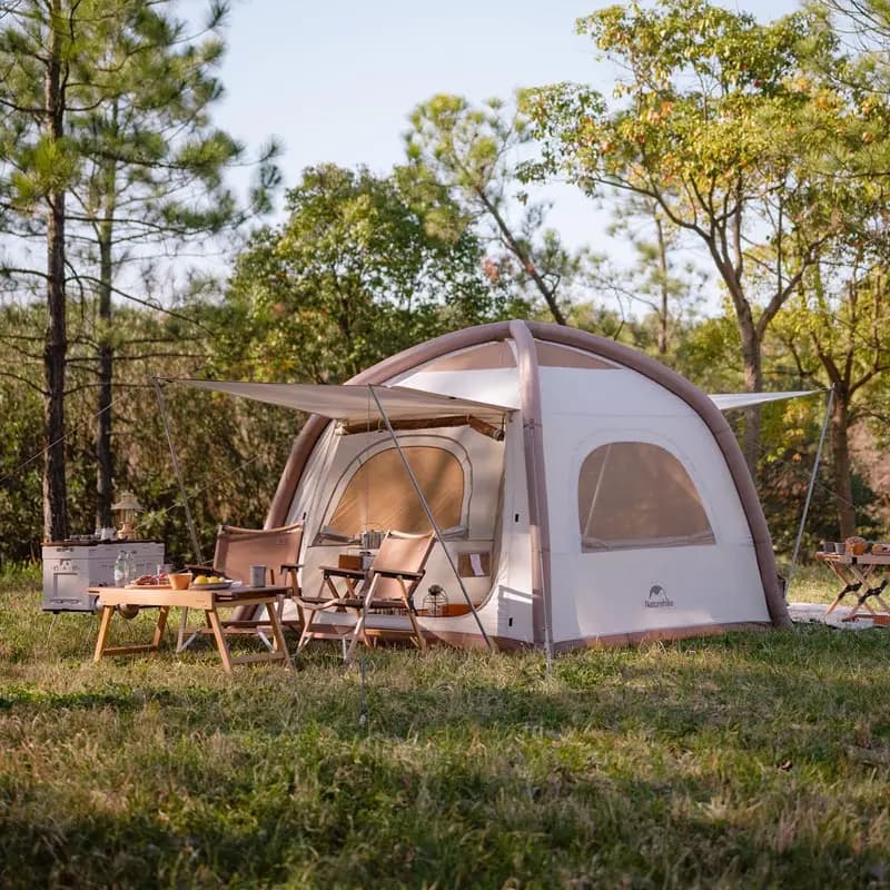 چادر کمپینگ بادی نیچرهایک 3 به 4 نفره – انگو Naturehike Ango Air Inflatable Tent — تصویر ۴