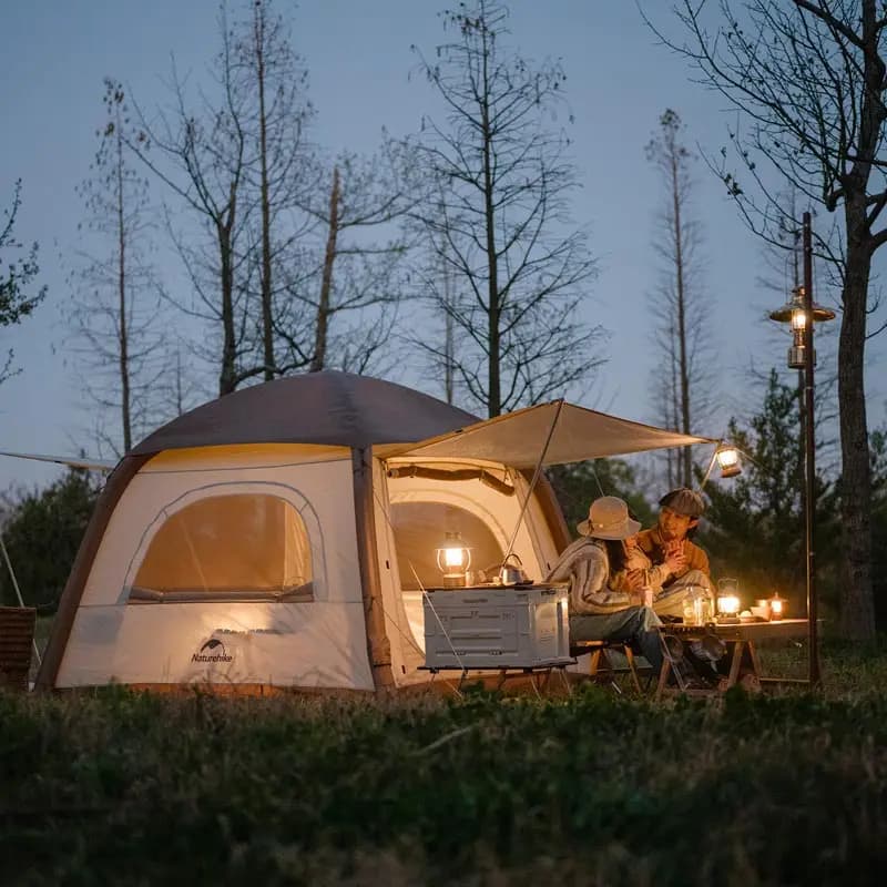 چادر کمپینگ بادی نیچرهایک 3 به 4 نفره – انگو Naturehike Ango Air Inflatable Tent — تصویر ۳