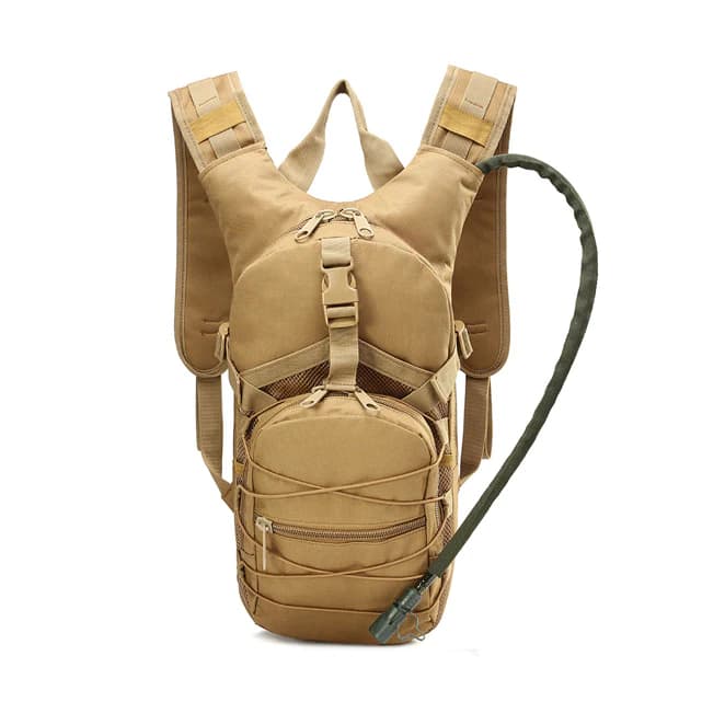 کوله پشتی تاکتیکال کمل بک دار 15 لیتری Tactical Hydration Backpack Assault Outdoor Hiking Hunting Bag Cycling Camping Water Bag — تصویر ۳
