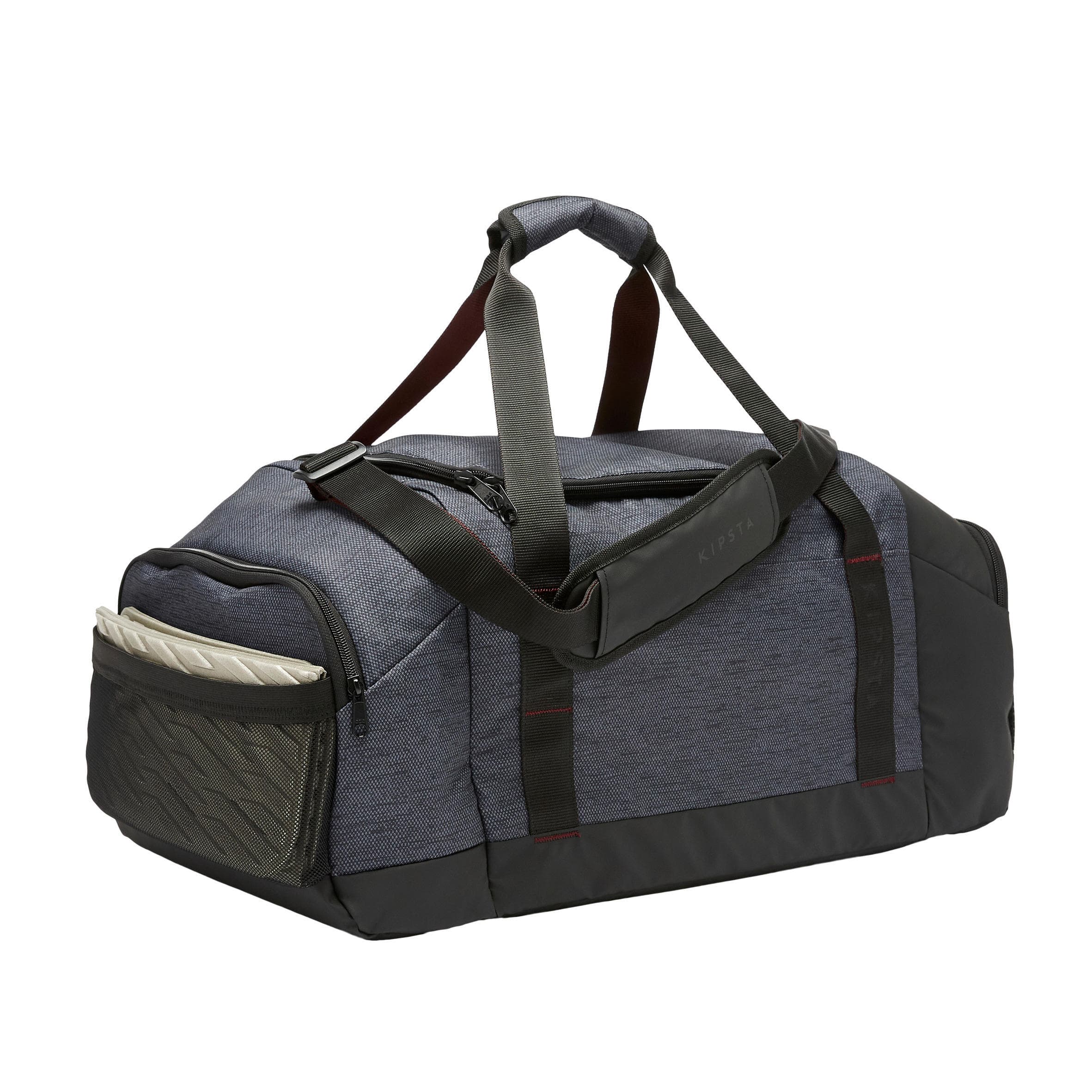 کیف ورزشی کیپستا – دکتلون Kipsta Sports Bag – 55L – Black/Gray – Academic
