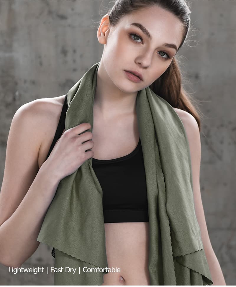 حوله نیچرهایک مسافرتی سبک – اسمال Naturehike quick-drying towel 40x80cm — تصویر ۷