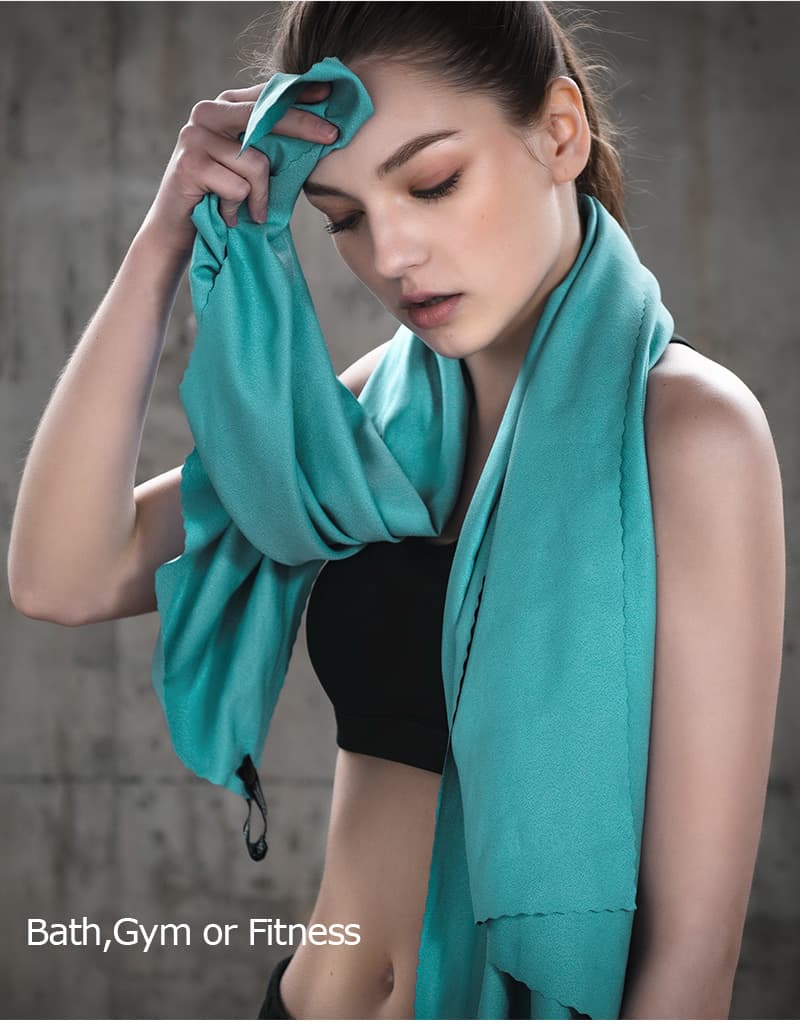 حوله نیچرهایک مسافرتی سبک – اسمال Naturehike quick-drying towel 40x80cm — تصویر ۴