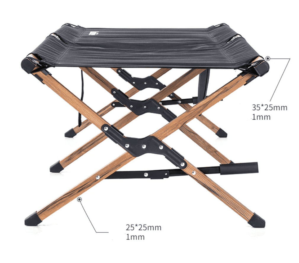 تخت کمپینگ تاشو نیچرهایک Naturehike Marching Bed Aluminum Alloy ultralight folding picnic bed XJC03 – Khaki — تصویر ۸