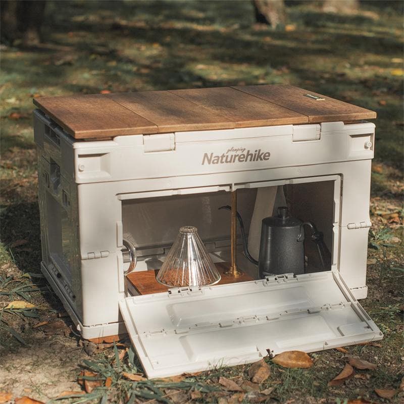 جعبه – باکس ۵۰ لیتری تاشو ذخیره سازی تجهیزات کمپینگ نچرهایک Naturehike — تصویر ۸