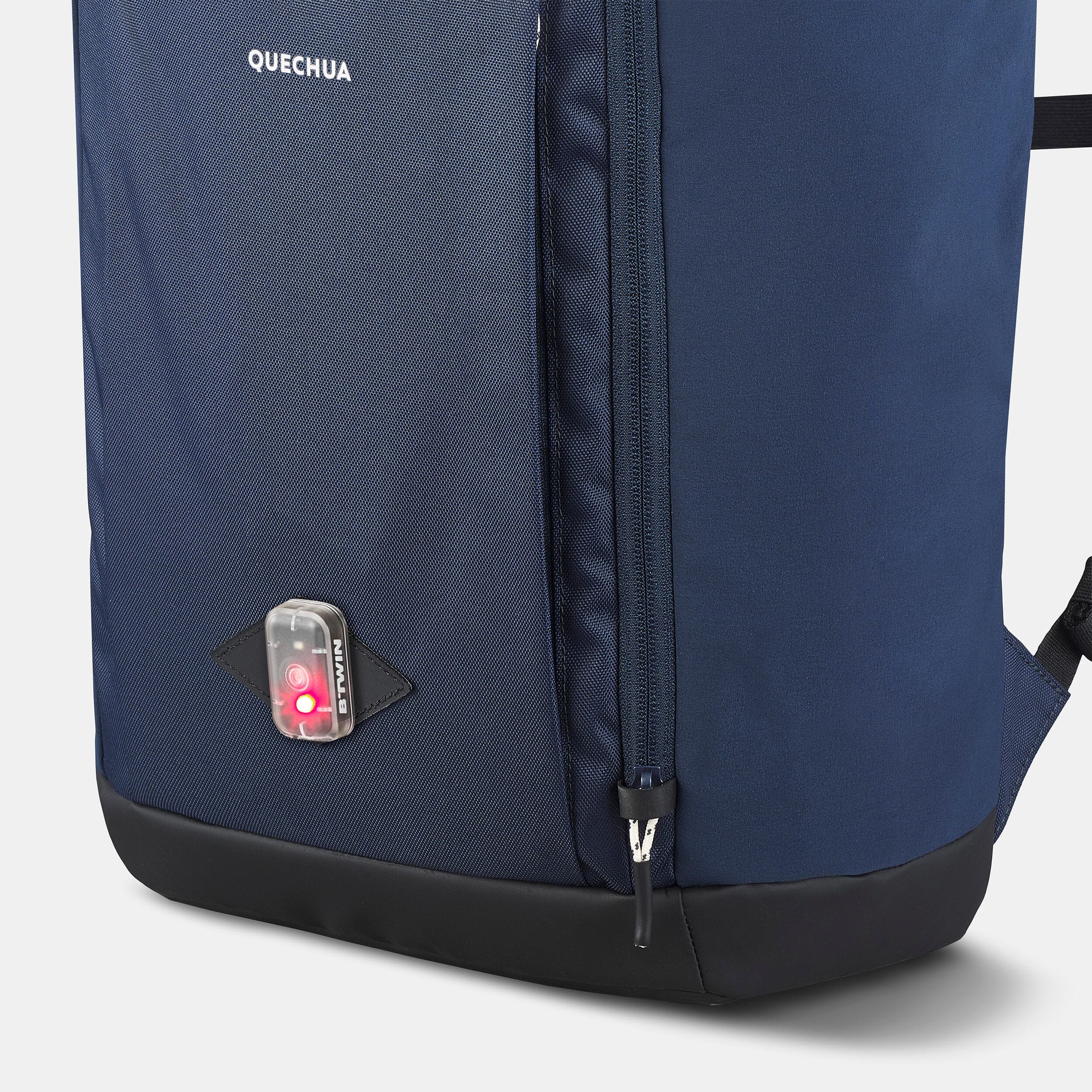 کوله پشتی کچوا 23 لیتری Quechua Outdoor Backpack – 23 L – Blue / Green – NH Escape 500 Rolltop — تصویر ۴