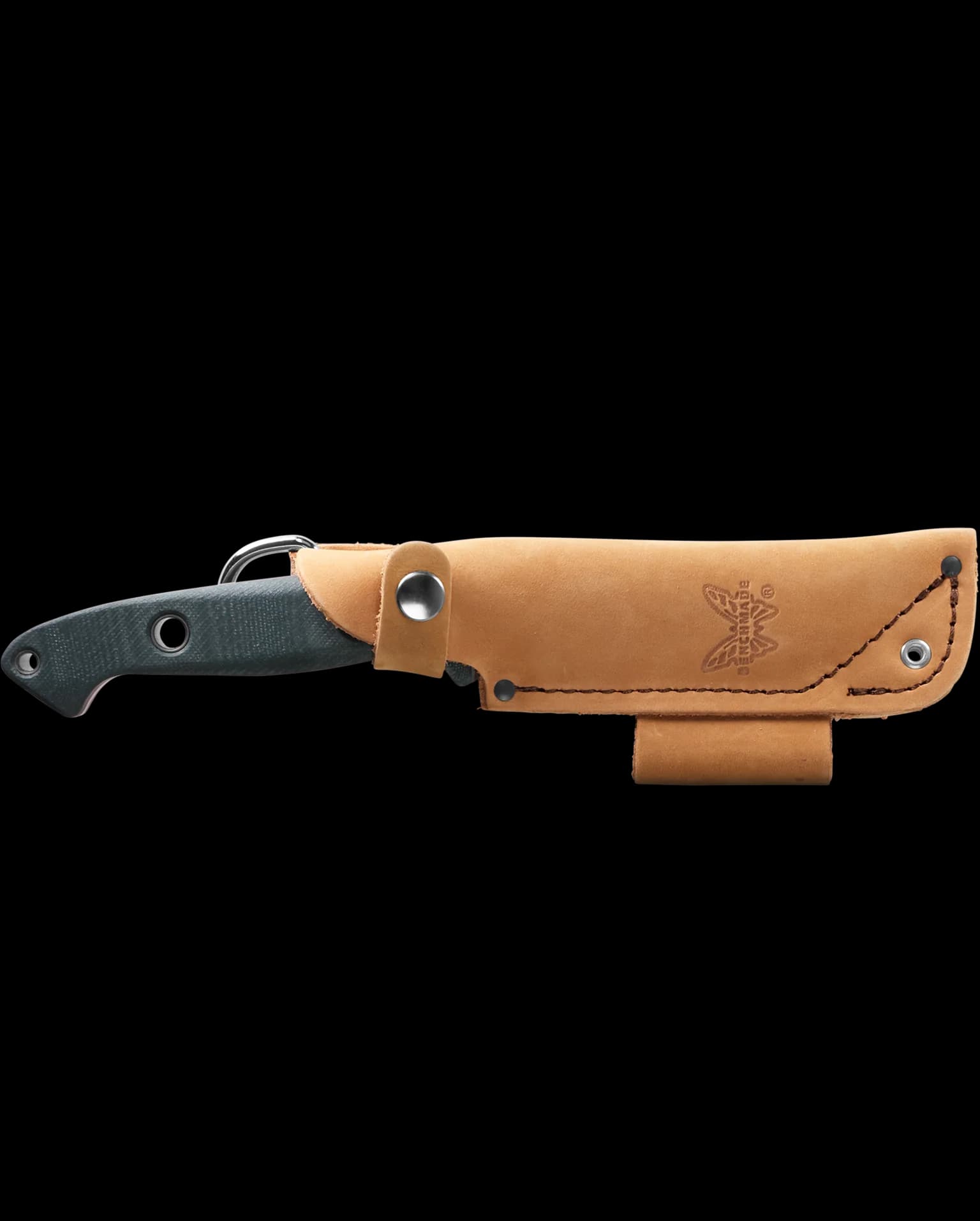 چاقو بنچمید بوشکرفتر Benchmade Bushcrafter | Green G10 — تصویر ۳