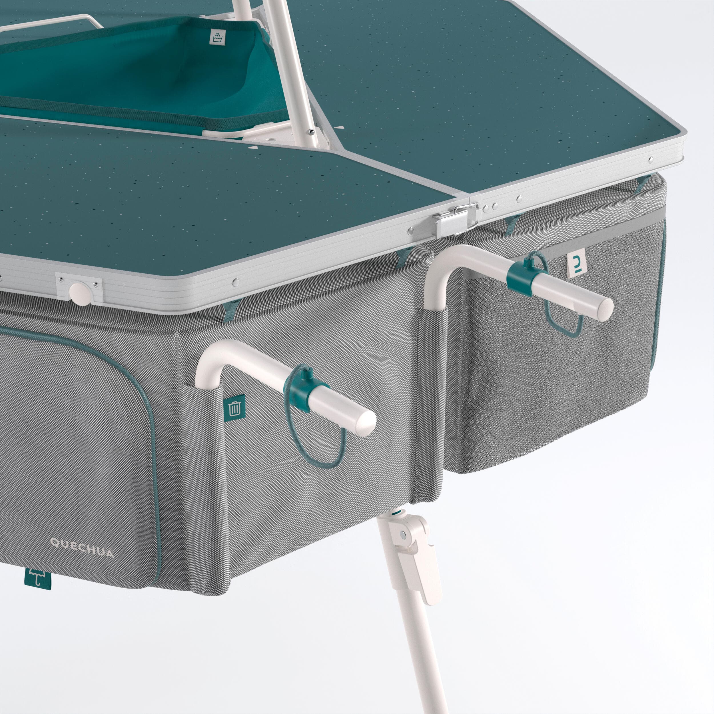 میز آشپزخانه کمپینگ کچوا (پیش خرید) Quechua Folding Camping Kitchen Unit – Tepee — تصویر ۸
