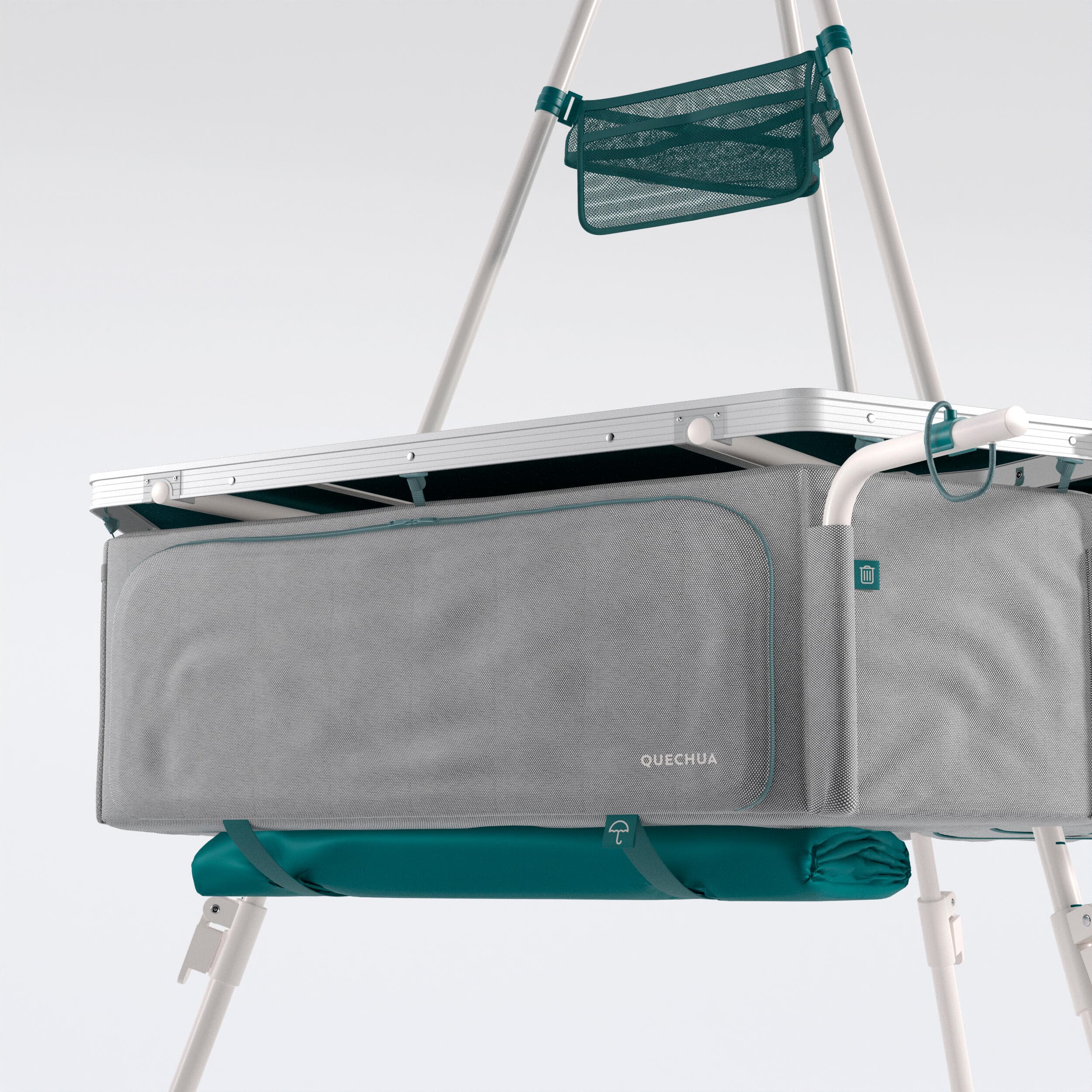 میز آشپزخانه کمپینگ کچوا (پیش خرید) Quechua Folding Camping Kitchen Unit – Tepee — تصویر ۷