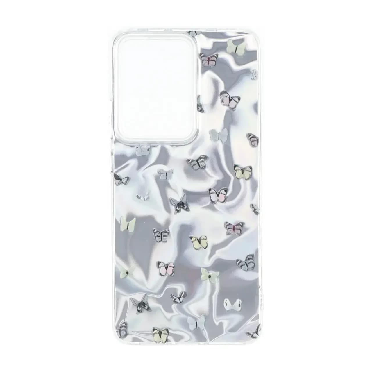 قاب Silver Cloud دور ژله ای طرح دار Xiaomi Poco X7 Pro — تصویر ۲