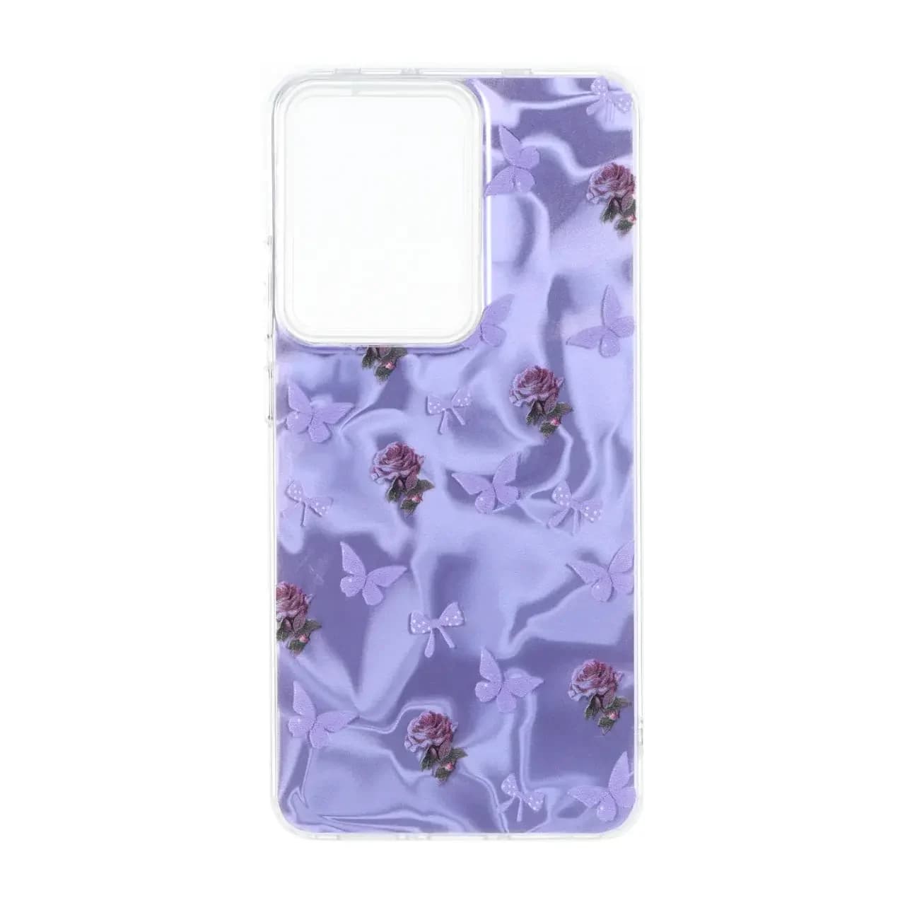 قاب Silver Cloud دور ژله ای طرح دار Xiaomi Poco X7 Pro — تصویر ۳