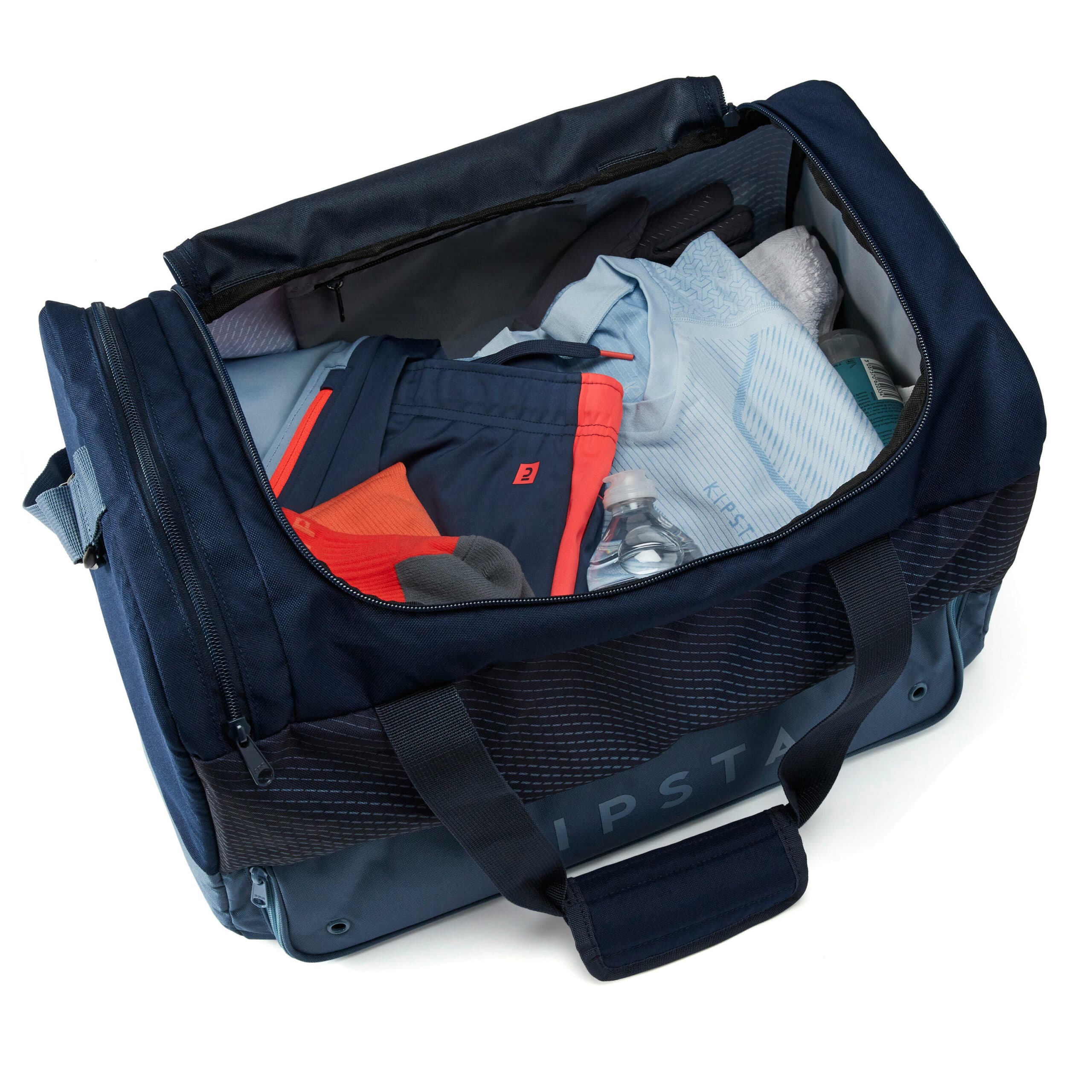 کیف ورزشی کیپستا – دکتلون (پیش خرید) Kipsta Sports Bag – 45L – Blue – Hardcase — تصویر ۶