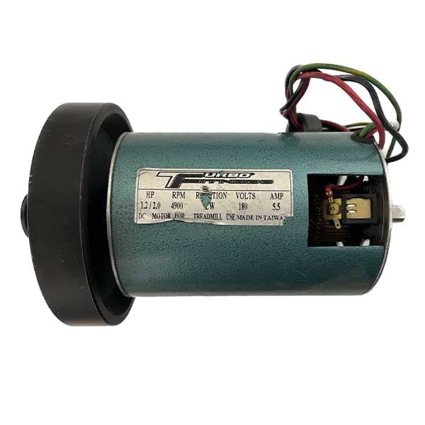 موتور تردمیل 180 ولت توربو 1.2 HP طول 24 سانت مدل (آبی باریک) — تصویر ۴