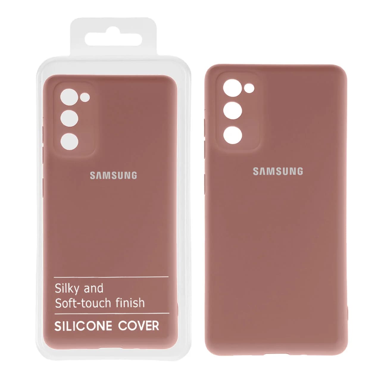 قاب نیو سیلیکون محافظ لنزدار RFF مدل Samsung S20 FE