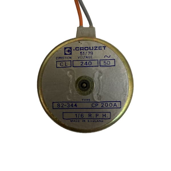 موتور 240 (CROUZET MOTORIDUTTORE 240V 50Hz) (1/6 ساعت) مدل (82-344 CP 200)(شفت بلند) — تصویر ۲