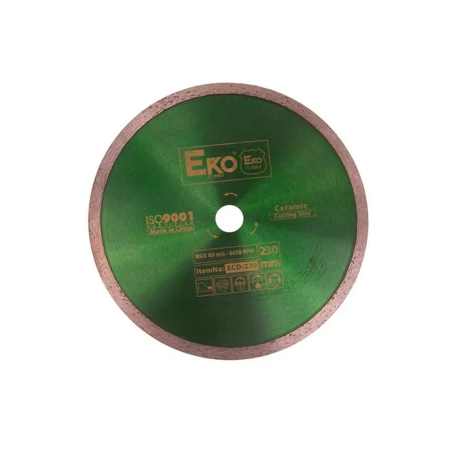 صفحه 230میلیمتر سرامیک بر مدل ECD-230 برند اکو EKO