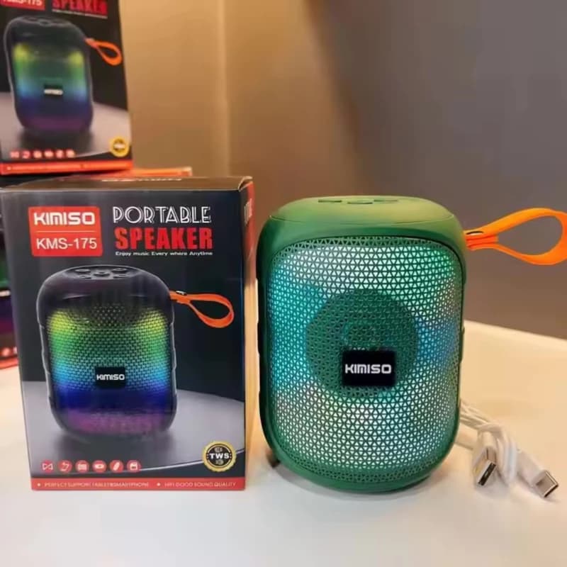 اسپیکر بلوتوثی قابل حمل کیمیسو مدل KMS-175 — تصویر ۲