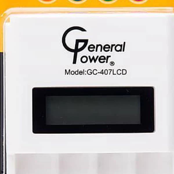 شارژر باتری جنرال پاور مدل GC-407LCD — تصویر ۲