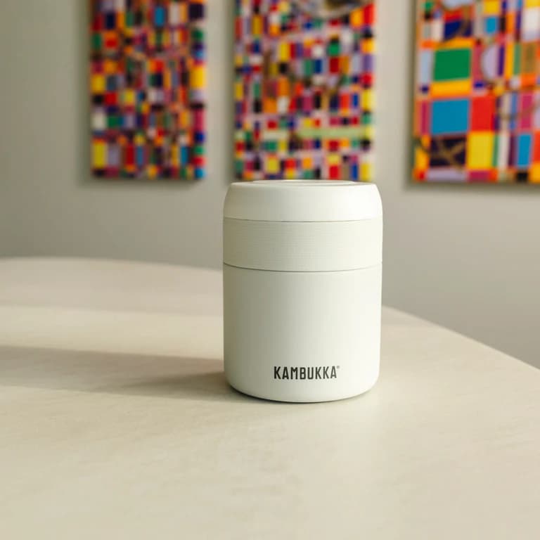 فلاسک غذا کامبوکا 0.6 لیتر Chalk White — تصویر ۶
