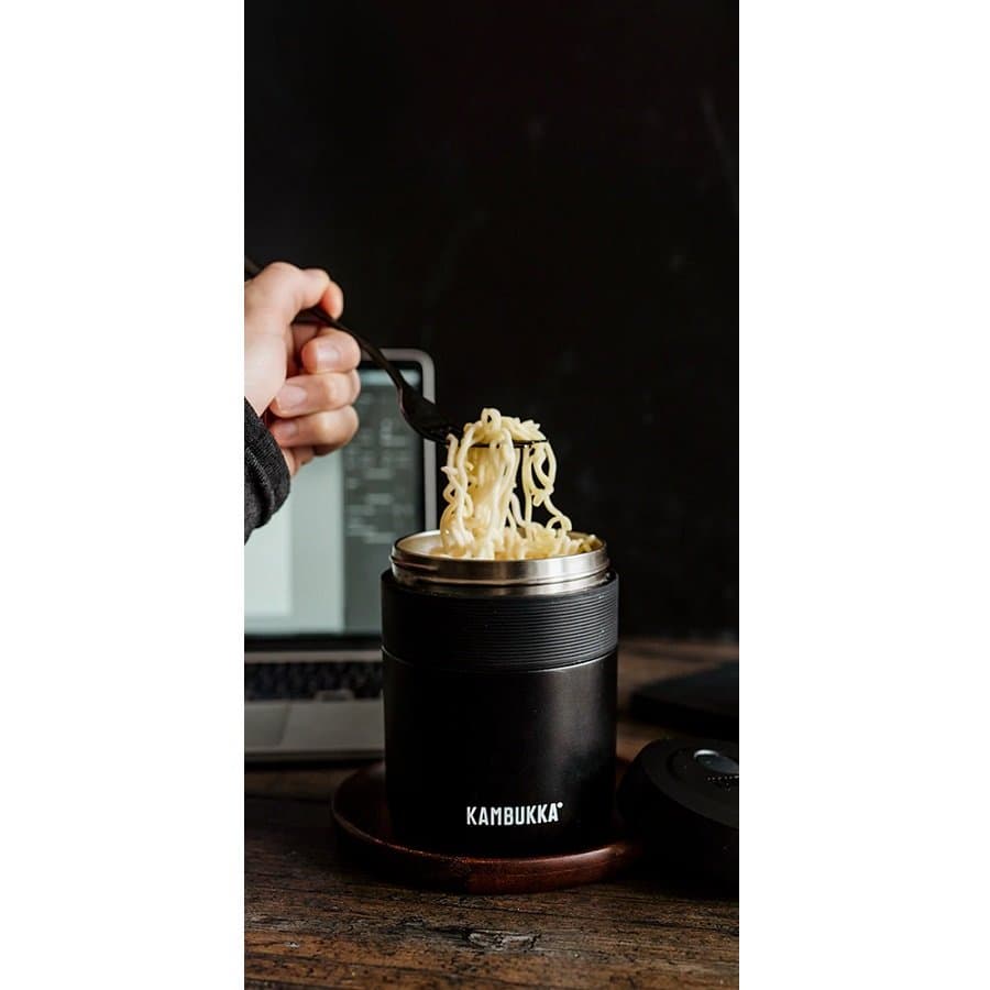 فلاسک غذا کامبوکا 0.6 لیتر Matte Black — تصویر ۴
