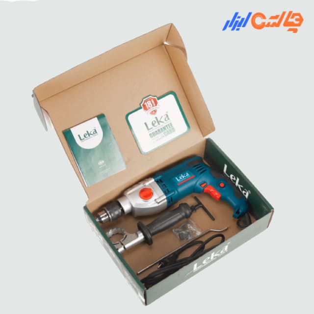 دریل چکشی 13میلیمتر 750 وات مدل DR13-07 لکا Leka — تصویر ۴