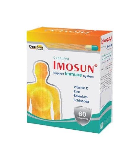 کپسول ایموسان دی سان فارما 60 عدد — تصویر ۳