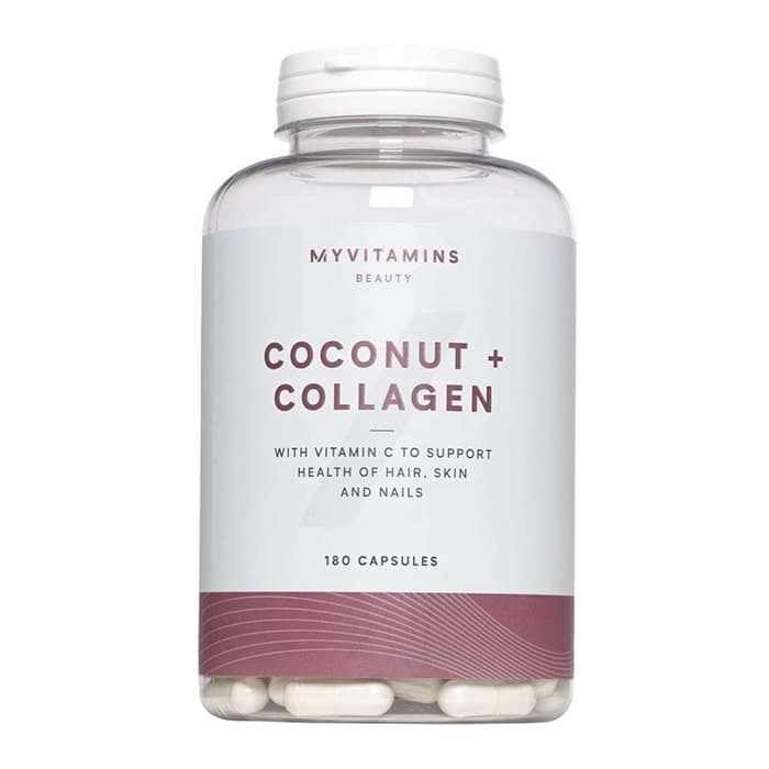 کپسول کوکونات و کللاژن COCONUT+COLLAGEN مای ویتامینز MYVITAMINS