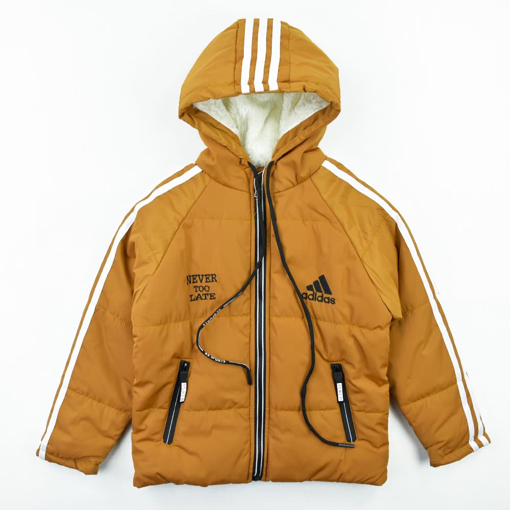 کاپشن پسرانه ADIDAS خردلی کد 11958 — تصویر ۲