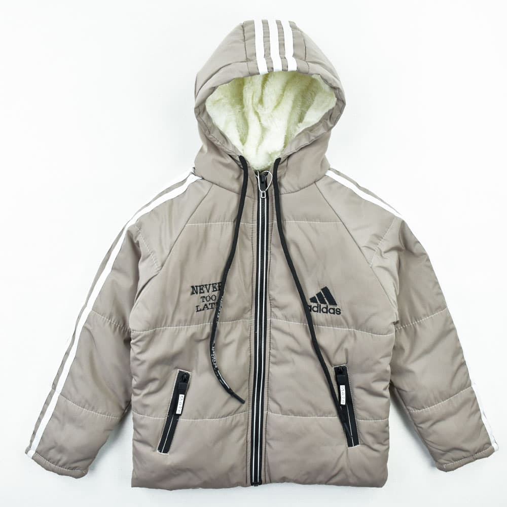کاپشن پسرانه ADIDAS خاکی کد 11958 — تصویر ۲