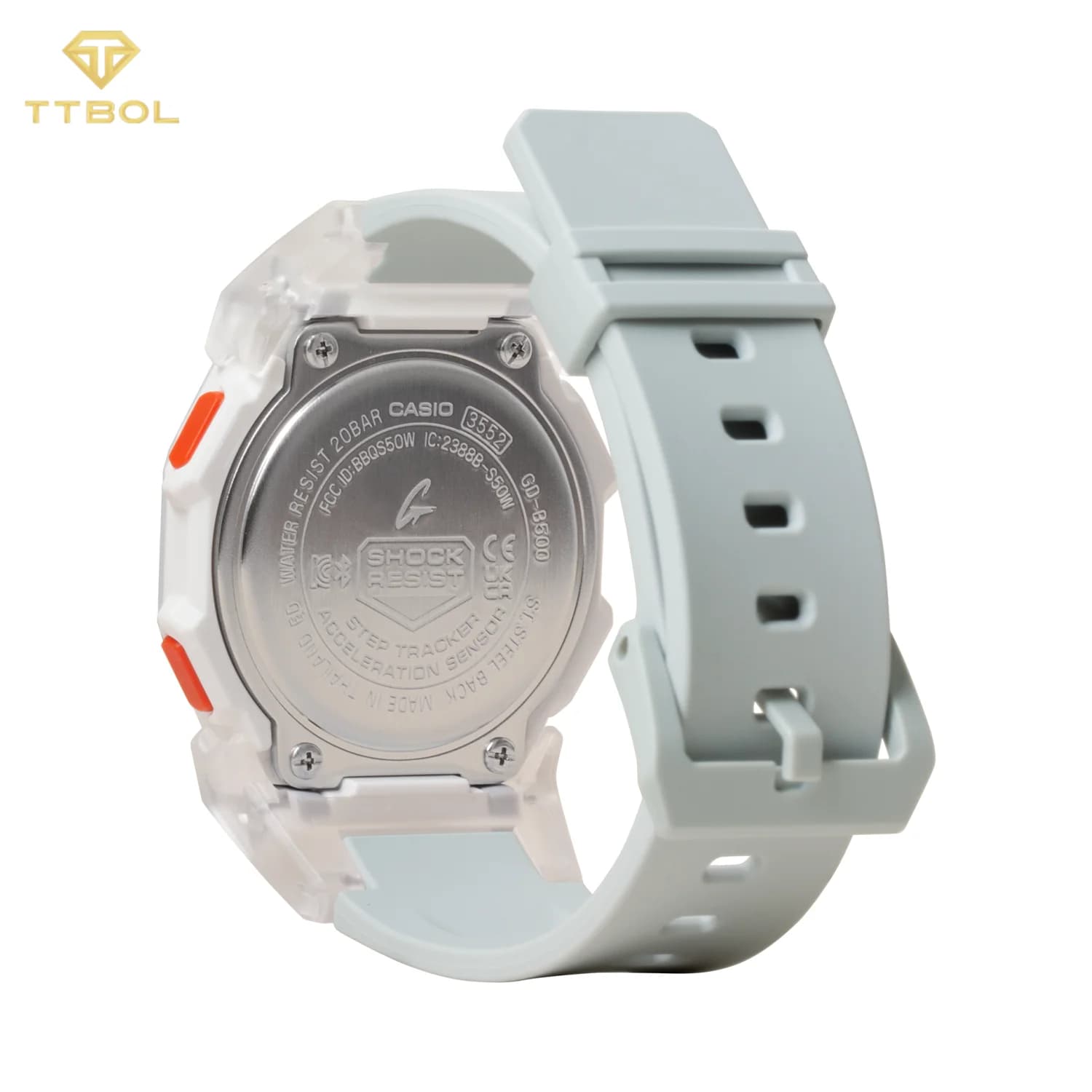 ساعت مچی مردانه کاسیو جی‌شاک CASIO G-SHOCK GD-B500S-8D — تصویر ۵