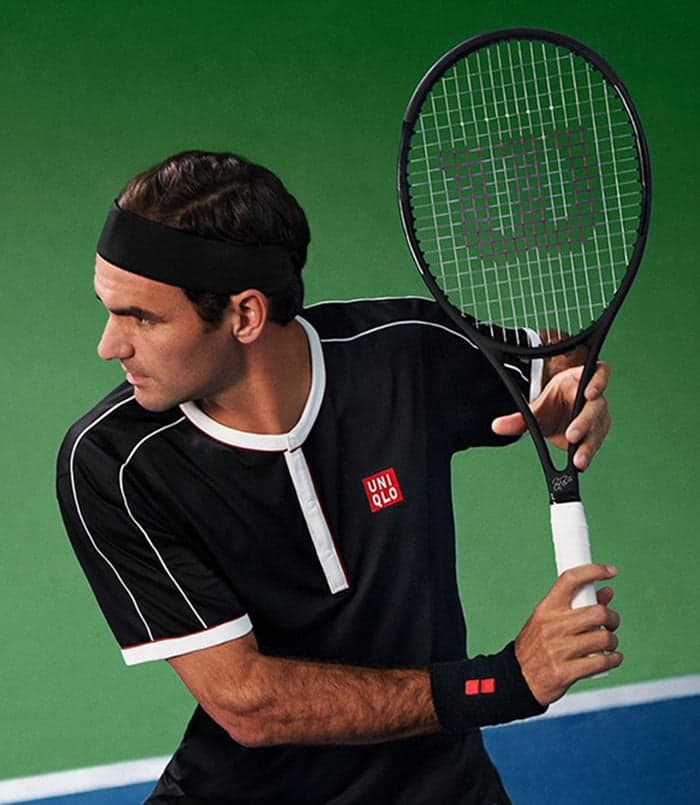 تی‌شرت تنیس مردانه یونیکلو MEN ROGER FEDERER NEW YORK 2019 DRY-EX POLO — تصویر ۲