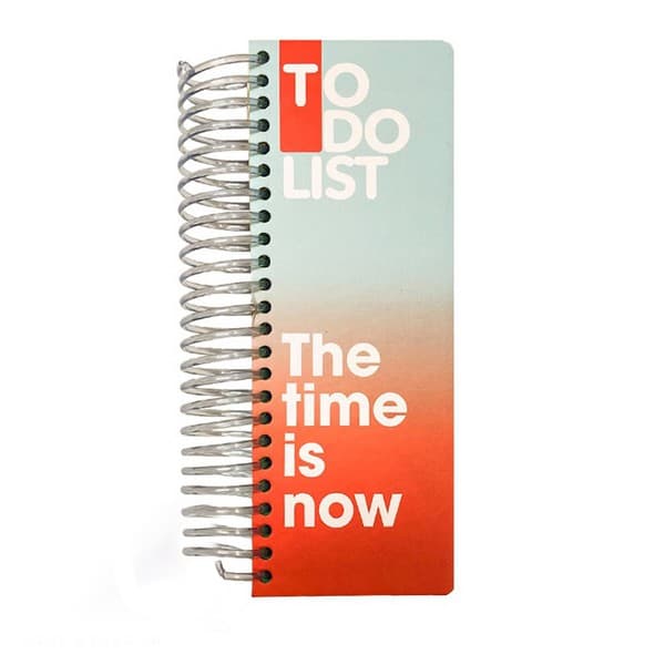 دفتر To Do List نارنجی آبی دات ‌نوت