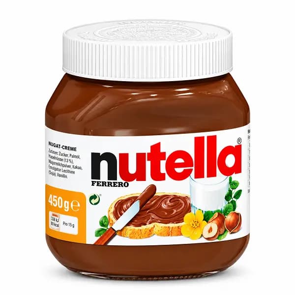شکلات صبحانه nutella (نوتلا) 450 گرم آلمان — تصویر ۲