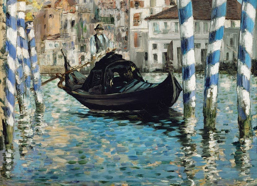 پازل 1000 تکه the grand canal of venice blue venice – edouard manet یوروگرافیک — تصویر ۲