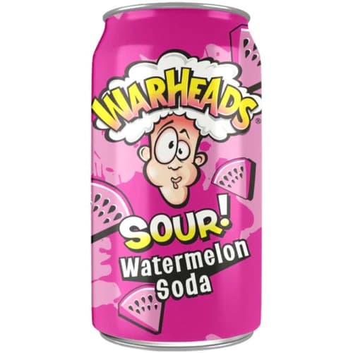 نوشیدنی ترش وارهدز با طعم هندوانه warheads