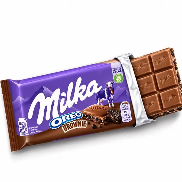 شکلات تخته ای میلکا اورئو شکلاتی oreo choco — تصویر ۳