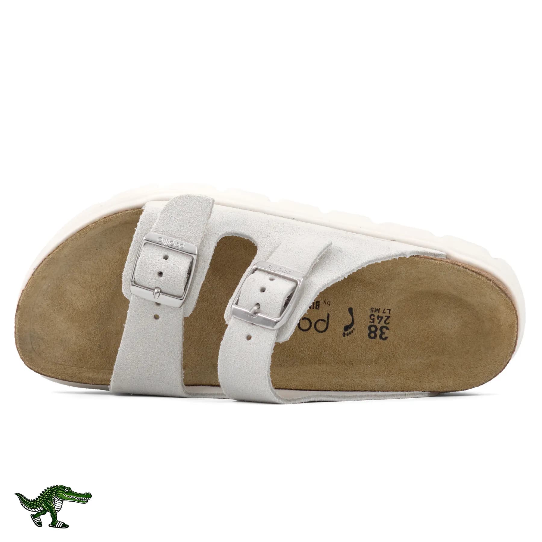 بیرکن استاک آریزونا پاپیلیو سفید زنانه | Birkenstock Papillio Arizona — تصویر ۲