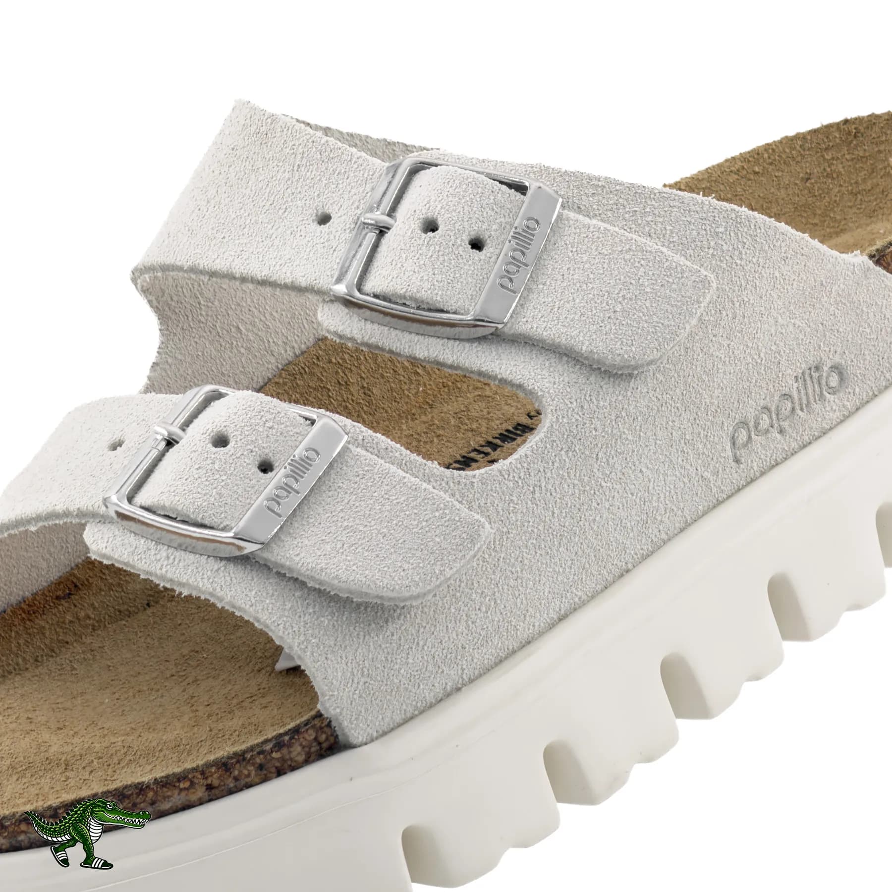 بیرکن استاک آریزونا پاپیلیو سفید زنانه | Birkenstock Papillio Arizona — تصویر ۶