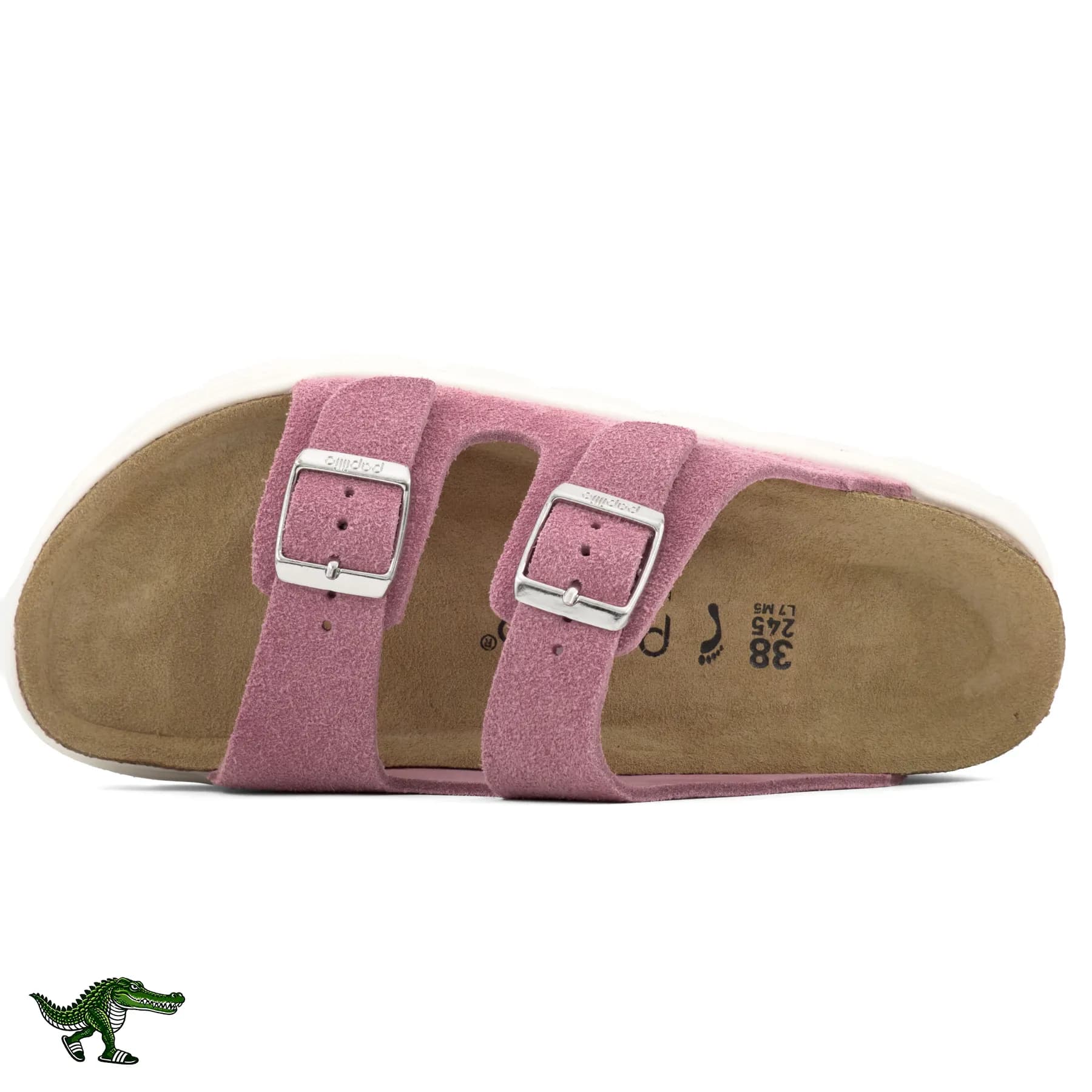 بیرکن استاک آریزونا پاپیلیو صورتی زنانه | Birkenstock Papillio Arizona — تصویر ۵