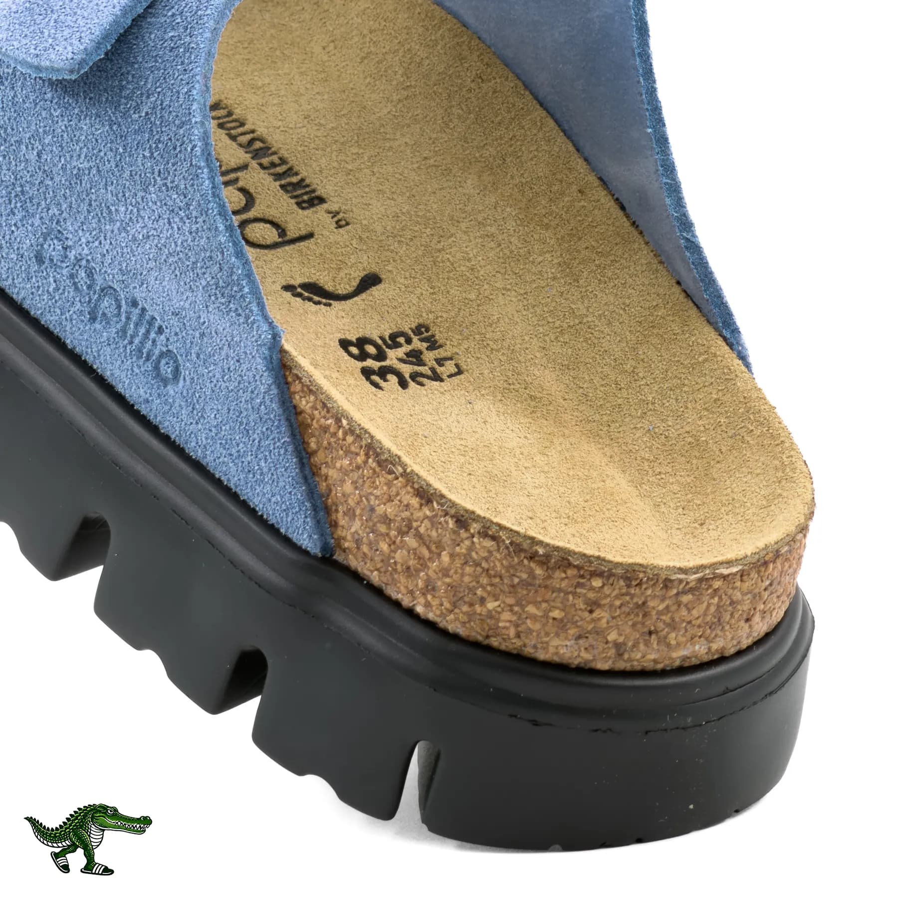 بیرکن استاک آریزونا پاپیلیو آبی آسمانی زنانه | Birkenstock Papillio Arizona — تصویر ۵