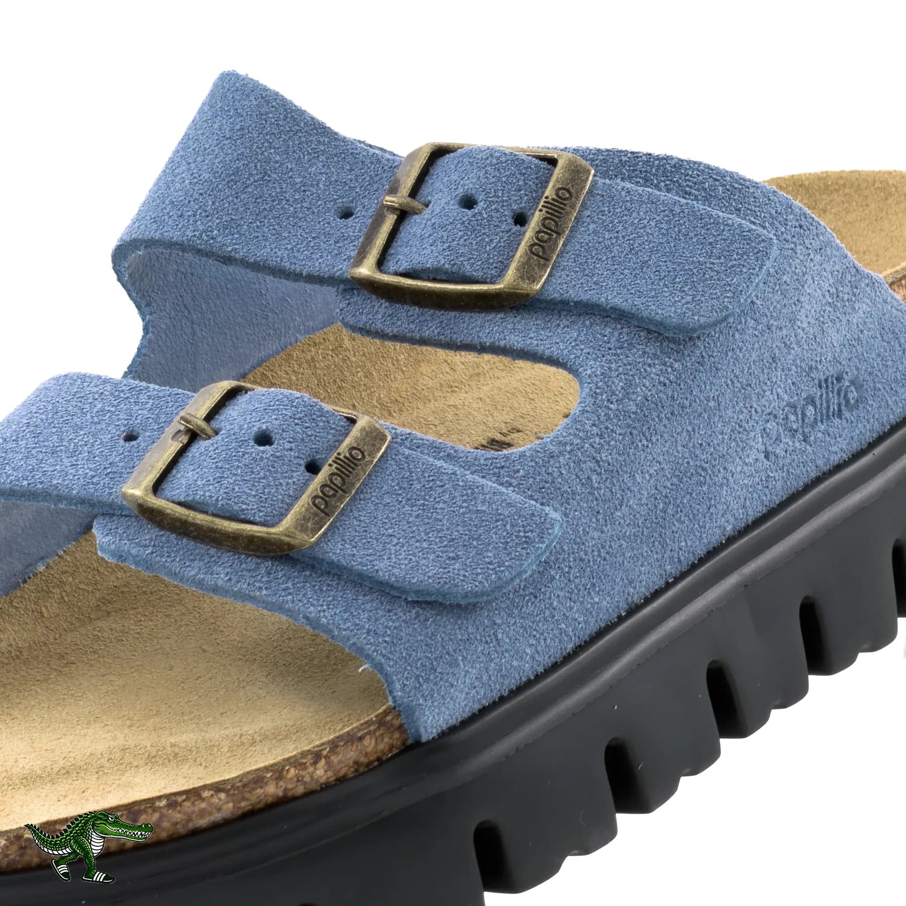 بیرکن استاک آریزونا پاپیلیو آبی آسمانی زنانه | Birkenstock Papillio Arizona — تصویر ۶