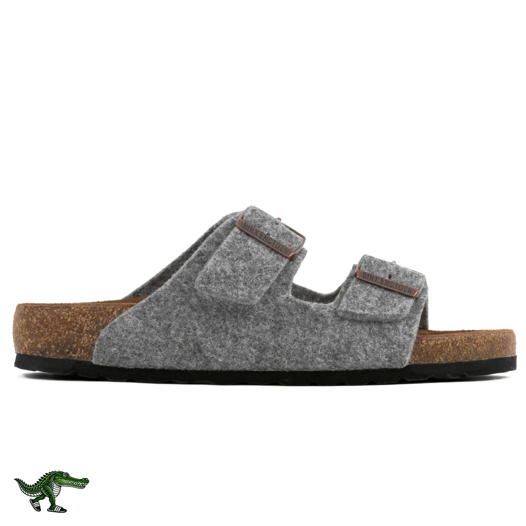 بیرکن استاک آریزونا نمدی طوسی زنانه | Birkenstock Arizona