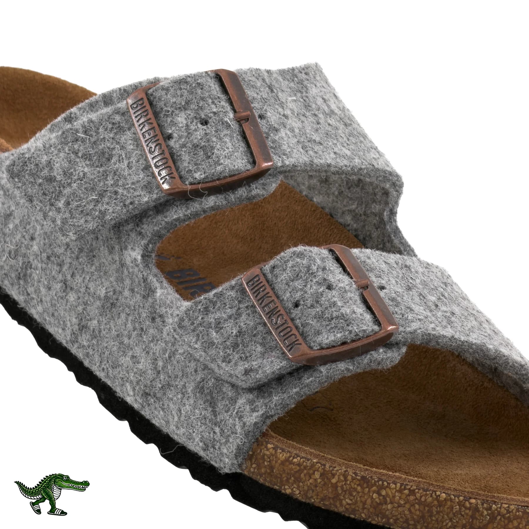 بیرکن استاک آریزونا نمدی طوسی زنانه | Birkenstock Arizona — تصویر ۵