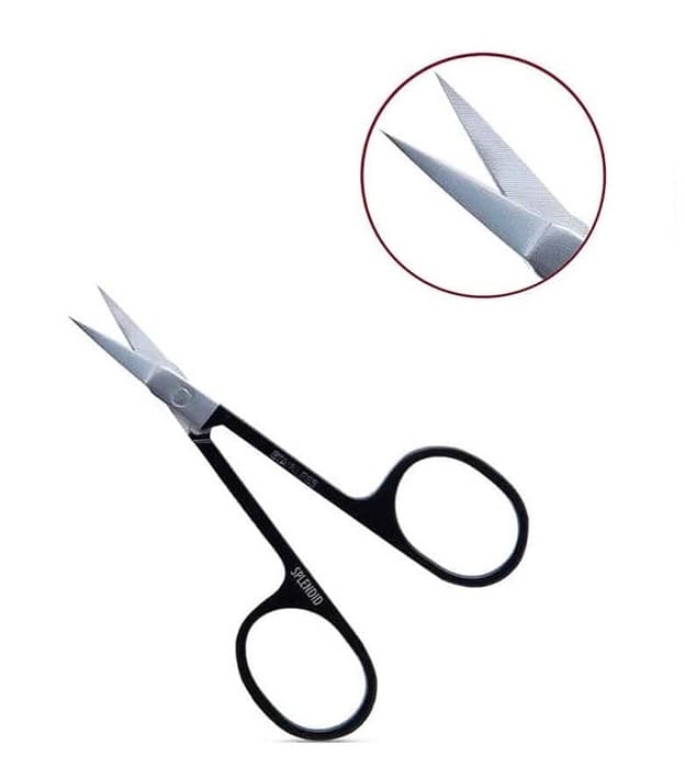 قیچی ابرو سر کج اسپلندید b2