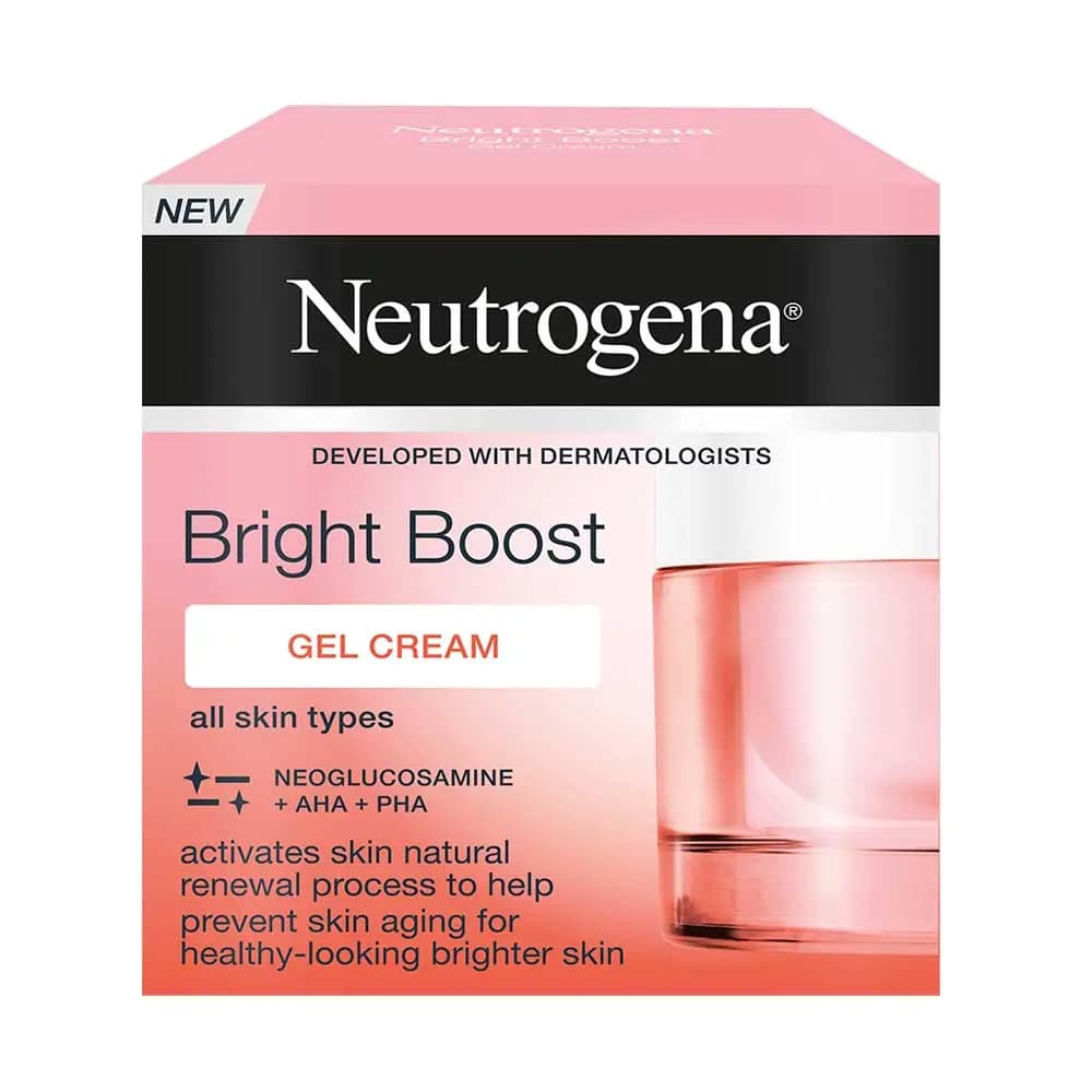 ژل کرم Bright Boost نوتروژینا 50ml — تصویر ۵