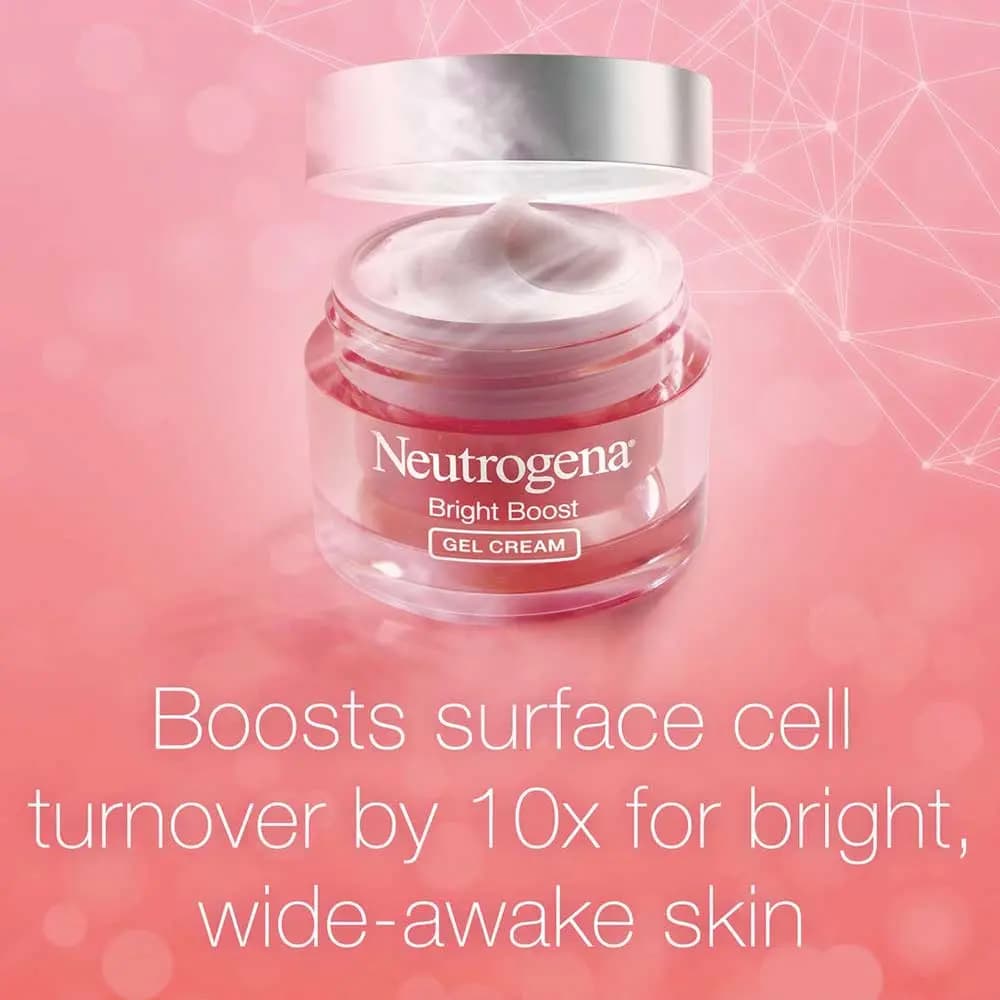 ژل کرم Bright Boost نوتروژینا 50ml — تصویر ۳
