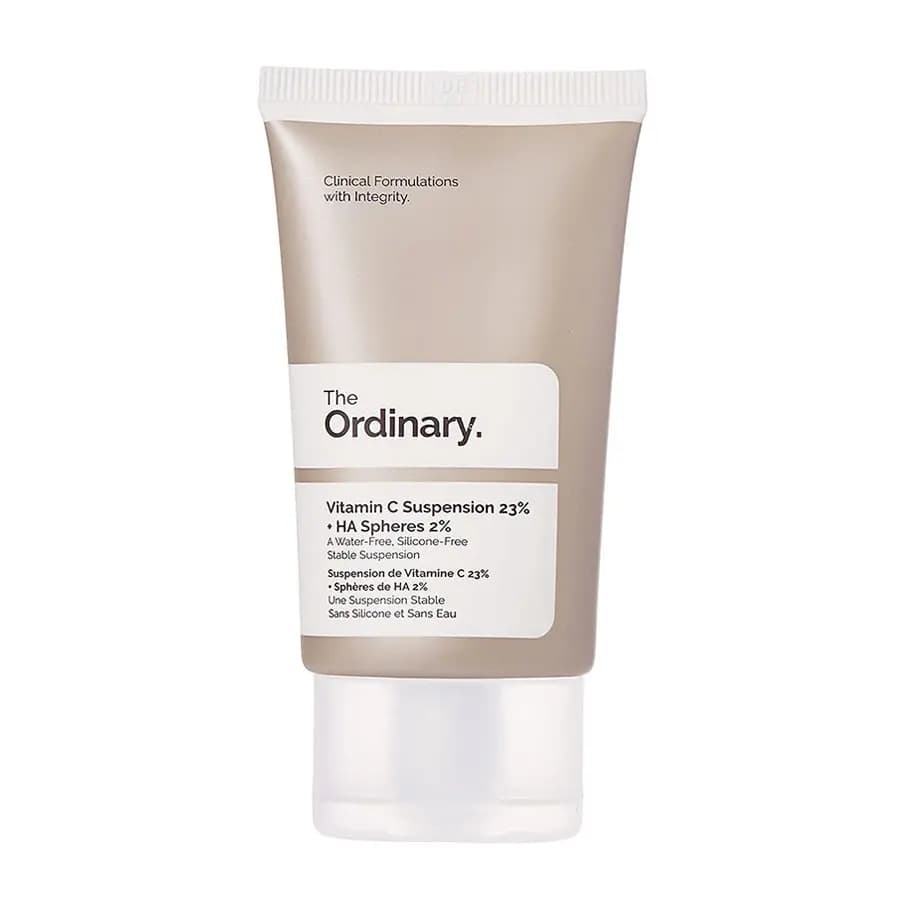کرم سوسپانسیون ویتامین سی 23% و هیالورونیک اسید 2% اوردینری 30ml
