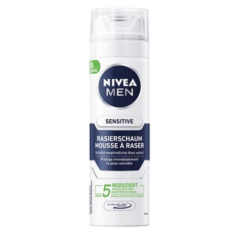 فوم اصلاح مردانه نیوا Nivea مدل Sensitive حجم 250 میل